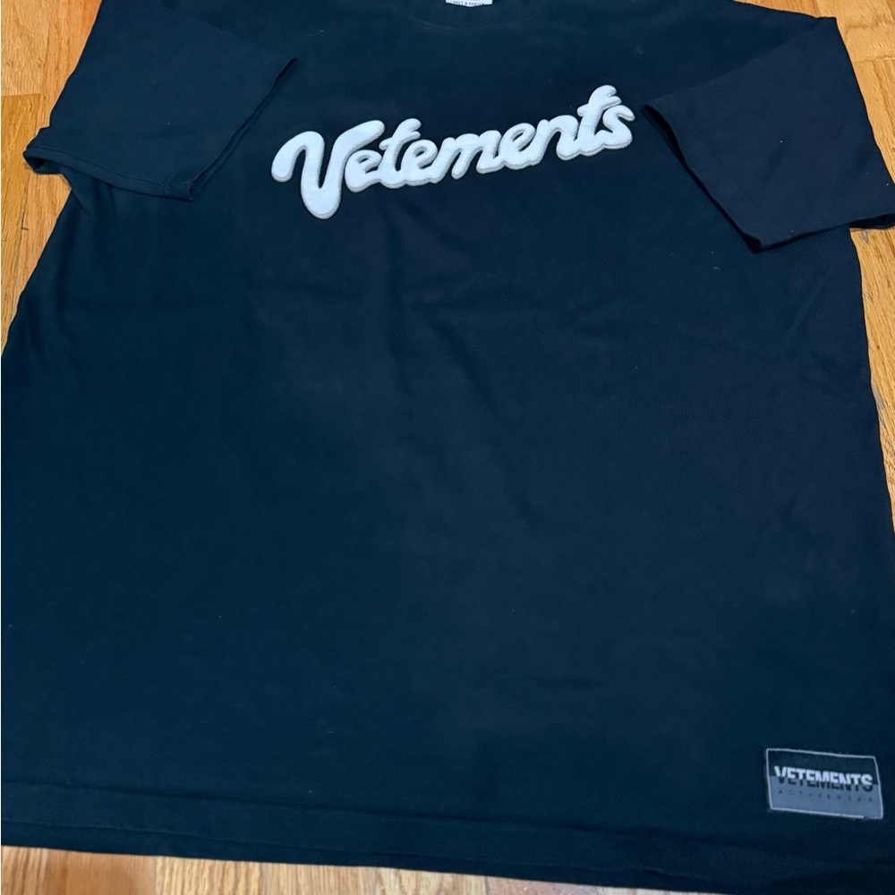 Vetements Unisex Black Top